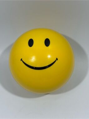 Vintage Smiley Face Magic 8 Ball 1990s Affirmation Happy Face Party Family Fun